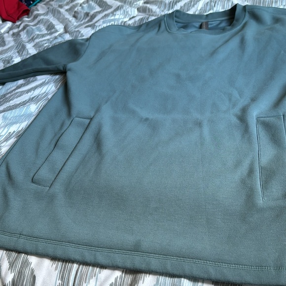 Mondetta Pullover Sweathirt sz Large in Dark cyan - Picture 3 of 9